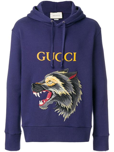 gucci sweatshirt with wolf hoodie|cheapest gucci hoodie.